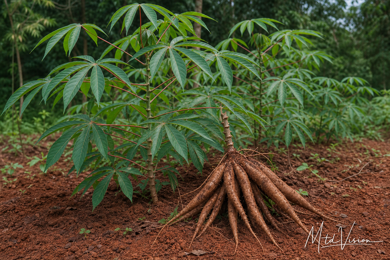 Palmate-leaf storage-root plant (ana hbei ƀlang).