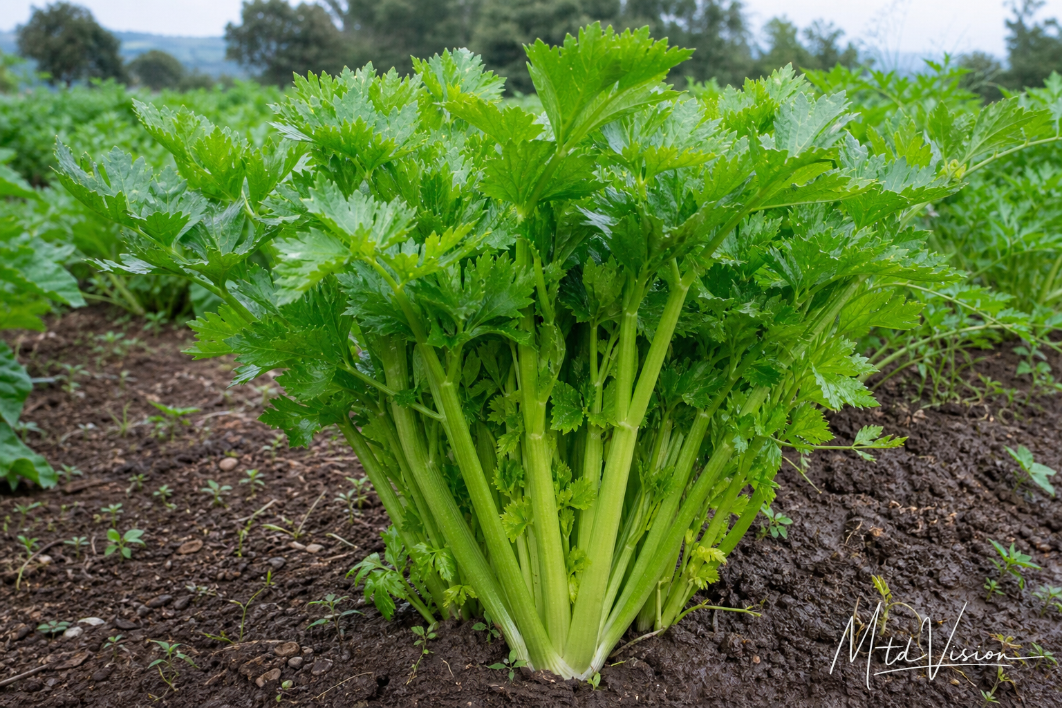 Celery plant (ana seleri).