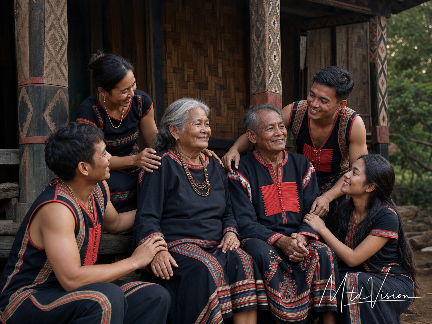 Older-generation aunt or uncle; great-aunt or great-uncle.