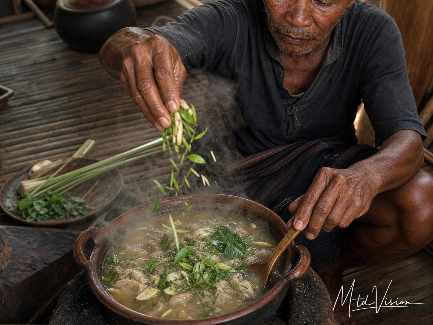 bi ƀâo mngưi: To make delicious or fragrant.