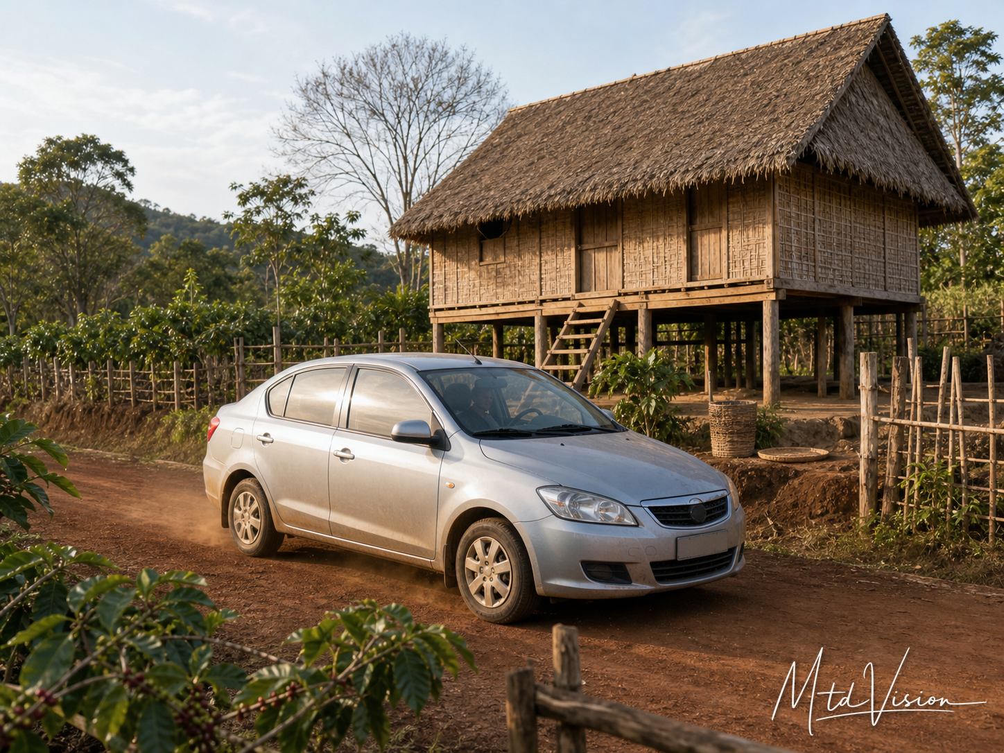 deh pui: Automobile; car.