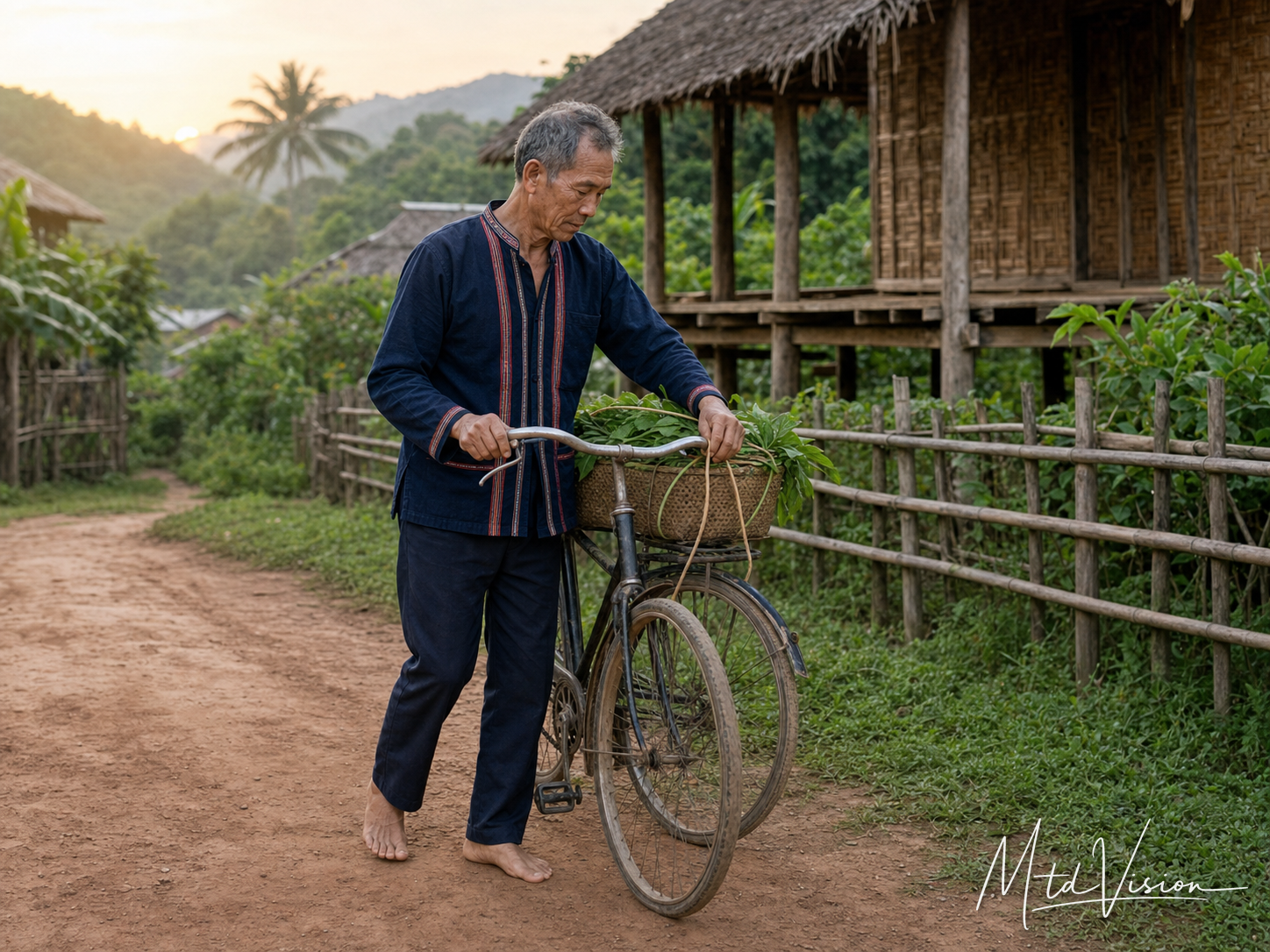 deh wai jơng: Bicycle.